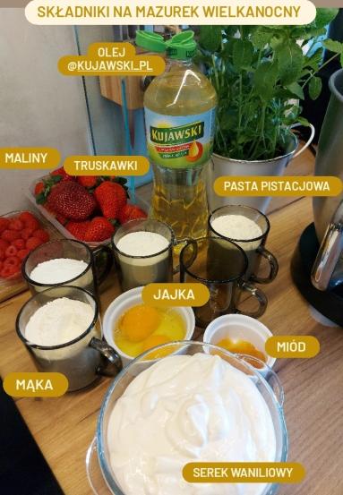Zdjęcie - Mazurek pistacjowy - Przepisy kulinarne ze zdjęciami