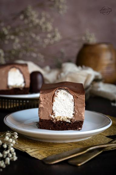 Zdjęcie - Ciasto z ciepłymi lodami – kakaowe - Przepisy kulinarne ze zdjęciami