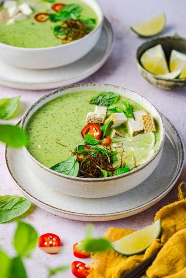Zdjęcie - Tajska zupa brokułowa - Przepisy kulinarne ze zdjęciami