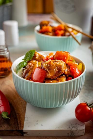 Zdjęcie - Chińskie danie – kurczak w pięciu smakach - Przepisy kulinarne ze zdjęciami