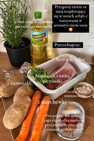 Zdjęcie - Schab z warzywami w aromatycznym sosie - Przepisy kulinarne ze zdjęciami