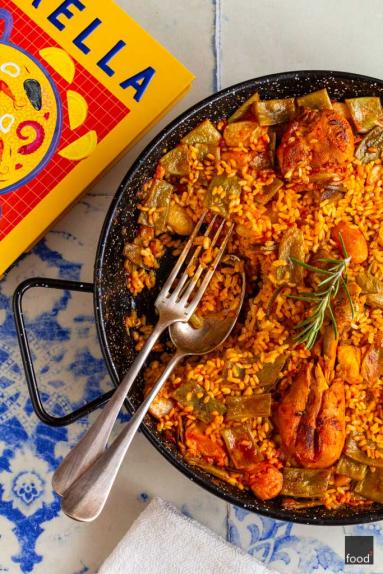 Zdjęcie - Paella valenciana - Przepisy kulinarne ze zdjęciami