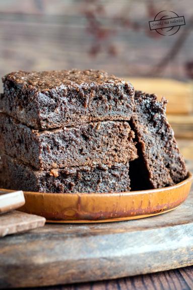 Zdjęcie - Brownie – mocno kakaowe - Przepisy kulinarne ze zdjęciami