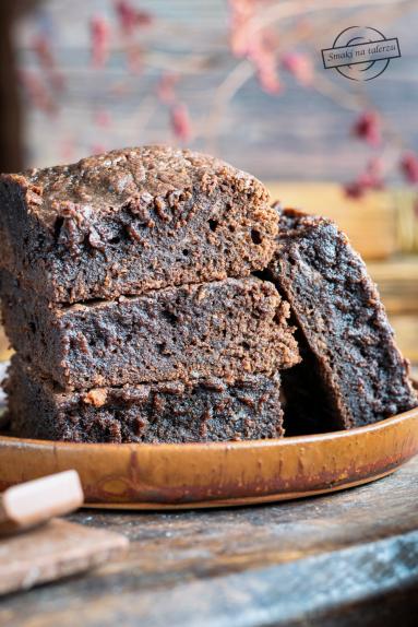 Zdjęcie - Brownie – mocno kakaowe - Przepisy kulinarne ze zdjęciami