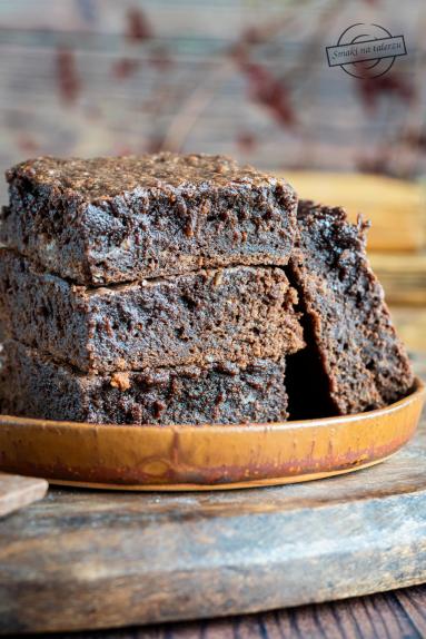 Zdjęcie - Brownie – mocno kakaowe - Przepisy kulinarne ze zdjęciami