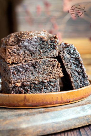 Zdjęcie - Brownie – mocno kakaowe - Przepisy kulinarne ze zdjęciami