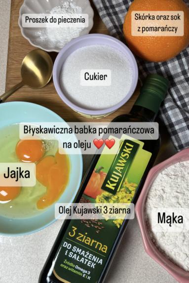 Zdjęcie - Błyskawiczna babka pomarańczowa na oleju - Przepisy kulinarne ze zdjęciami