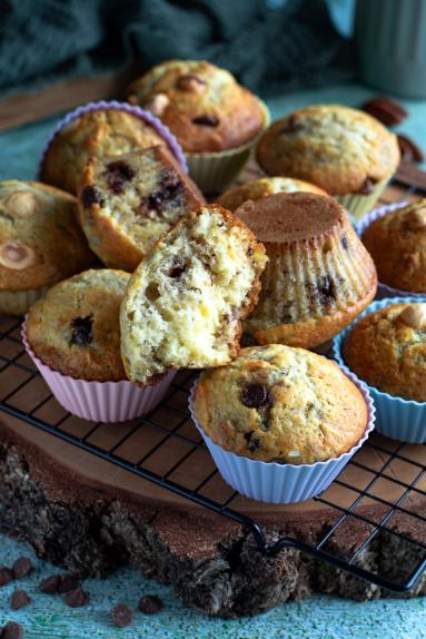 Zdjęcie - Muffinki bananowe - Przepisy kulinarne ze zdjęciami