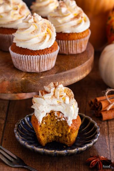 Zdjęcie - Babeczki dyniowe pumpkin spice - Przepisy kulinarne ze zdjęciami