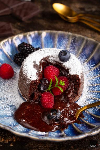 Zdjęcie - Fondant czekoladowy – lava cake - Przepisy kulinarne ze zdjęciami