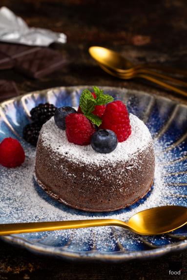 Zdjęcie - Fondant czekoladowy – lava cake - Przepisy kulinarne ze zdjęciami