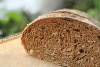 Zdjęcie - Weekendowa Piekarnia #53 -  Chleb na zakwasie z płatkami owsianymi - Przepisy kulinarne ze zdjęciami