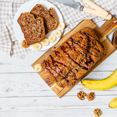 Zdjęcie - Najlepszy Fit Chlebek Bananowy &#8211; Mało Kalorii, Dużo Smaku! - Przepisy kulinarne ze zdjęciami