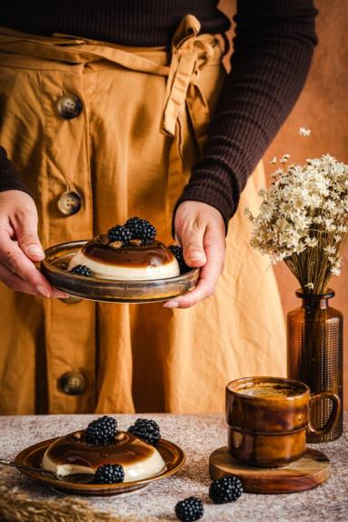 Zdjęcie - Kawowa panna cotta - Przepisy kulinarne ze zdjęciami