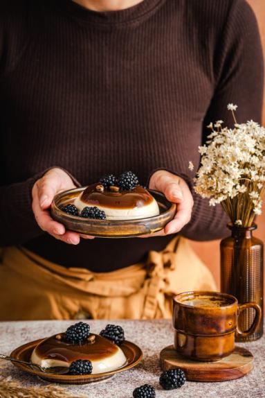 Zdjęcie - Kawowa panna cotta - Przepisy kulinarne ze zdjęciami