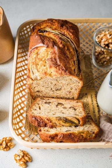 Zdjęcie - Chlebek bananowy - Przepisy kulinarne ze zdjęciami