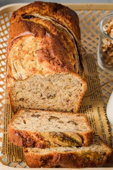 Zdjęcie - Chlebek bananowy - Przepisy kulinarne ze zdjęciami