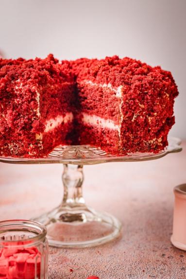 Zdjęcie - Ciasto red velvet na oleju - Przepisy kulinarne ze zdjęciami