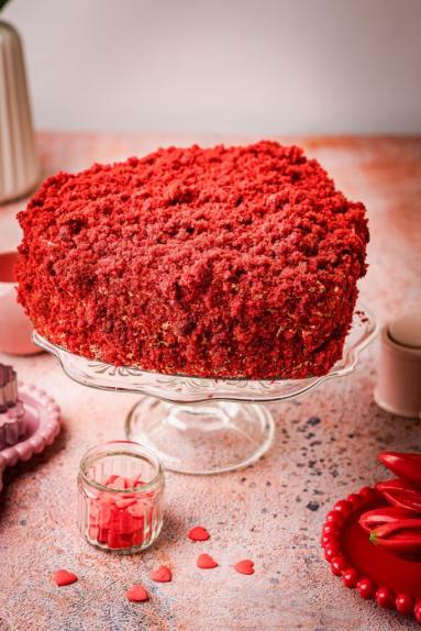 Zdjęcie - Ciasto red velvet na oleju - Przepisy kulinarne ze zdjęciami