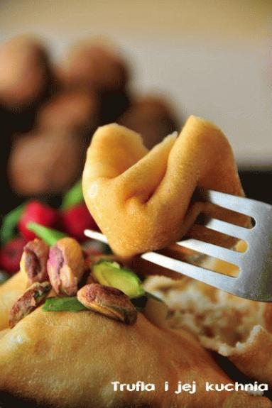 Zdjęcie - Naleśniki z rukolą i kozim  serem  - Przepisy kulinarne ze zdjęciami