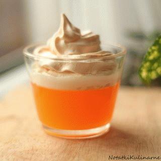 Zdjęcie - Galaretka z sokiem z pomarańczy - Przepisy kulinarne ze zdjęciami