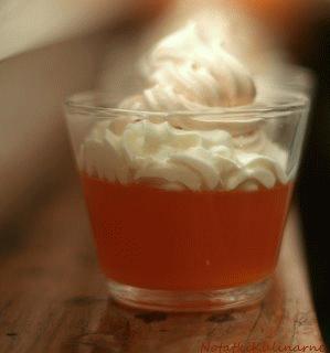 Zdjęcie - Galaretka z sokiem z pomarańczy - Przepisy kulinarne ze zdjęciami