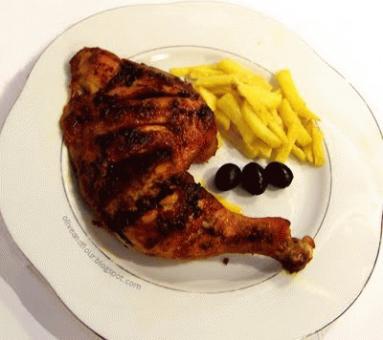 Zdjęcie - Udka z kurczaka w soku cytrynowym i curry. - Przepisy kulinarne ze zdjęciami