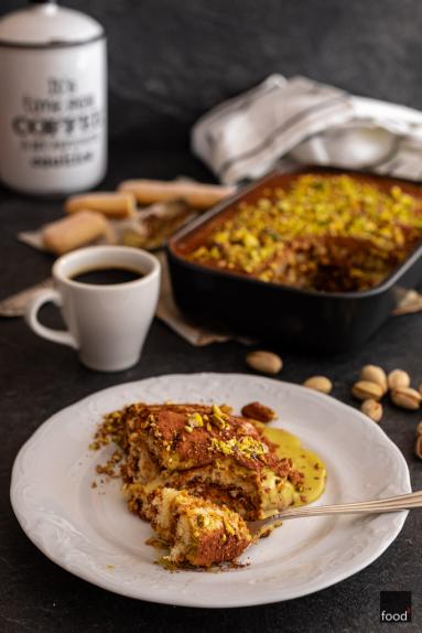 Zdjęcie - Pistacjowe tiramisu - Przepisy kulinarne ze zdjęciami