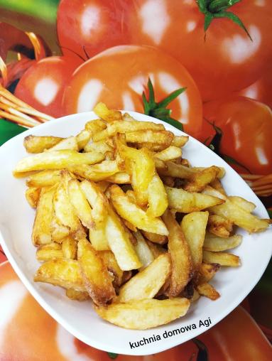 Zdjęcie - Domowe frytki z dodatkiem mąki ziemniaczanej - Przepisy kulinarne ze zdjęciami