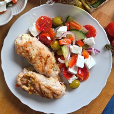 Zdjęcie - Grillowane roladki z indyka - Przepisy kulinarne ze zdjęciami