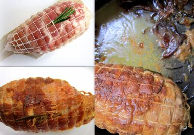 Zdjęcie - Pieczeń z indyka - Przepisy kulinarne ze zdjęciami