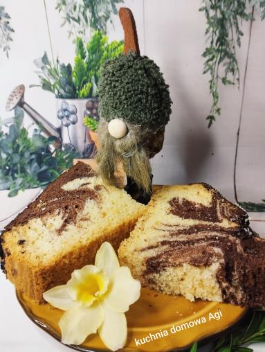 Zdjęcie - Babka-ciasto piaskowe z kakao i polewą kakaową - Przepisy kulinarne ze zdjęciami