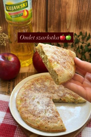 Zdjęcie - Omlet Szarlotka - Przepisy kulinarne ze zdjęciami