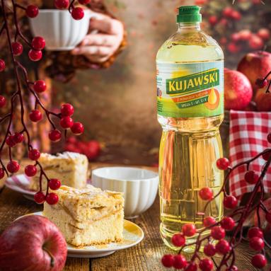 Zdjęcie - Ciasto z jabłkami - Przepisy kulinarne ze zdjęciami