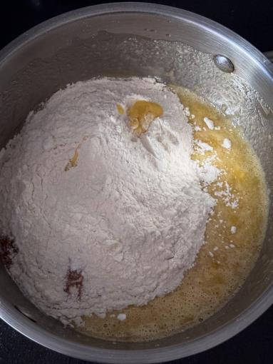 Zdjęcie - Chlebek bananowy ze skyrem - Przepisy kulinarne ze zdjęciami