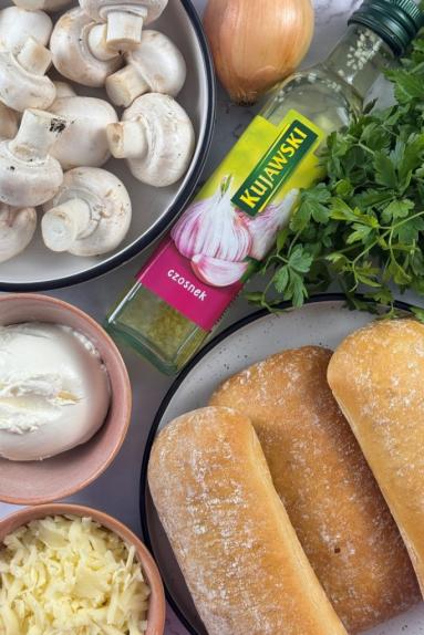 Zdjęcie - Zapiekanki premium z pieczarkami - Przepisy kulinarne ze zdjęciami
