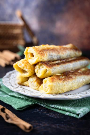 Zdjęcie: Roladki cynamonowe z chleba tostowego Zdjęcie - Roladki cynamonowe z chleba tostowego - Przepisy kulinarne ze zdjęciami