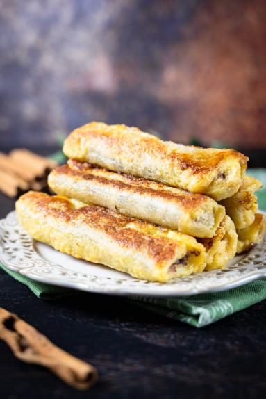 Zdjęcie: Roladki cynamonowe z chleba tostowego Zdjęcie - Roladki cynamonowe z chleba tostowego - Przepisy kulinarne ze zdjęciami