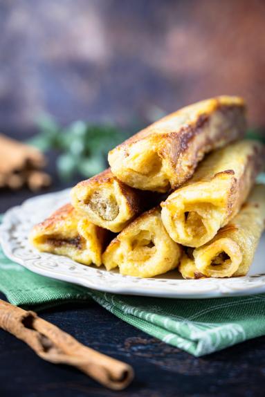 Zdjęcie: Roladki cynamonowe z chleba tostowego Zdjęcie - Roladki cynamonowe z chleba tostowego - Przepisy kulinarne ze zdjęciami