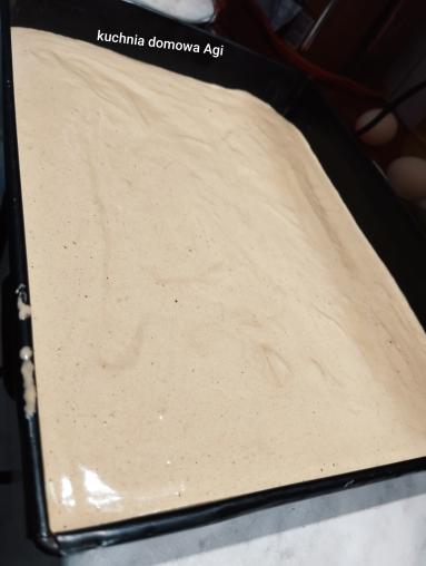 Zdjęcie - Biszkopt kakaowy z 8 jaj bez proszku do pieczenia z pysznym kremem budyniowo-makowym - Przepisy kulinarne ze zdjęciami