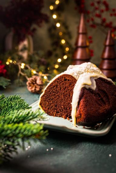 Zdjęcie - Piernik z airfryera - Przepisy kulinarne ze zdjęciami