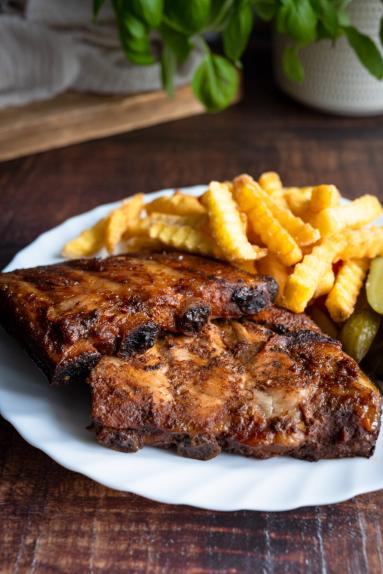 Zdjęcie - Żeberka BBQ – przepis na najlepsze pieczone żeberka - Przepisy kulinarne ze zdjęciami