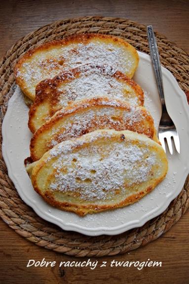 Zdjęcie - Dobre racuchy z twarogiem - Napiecyku - Przepisy kulinarne ze zdjęciami