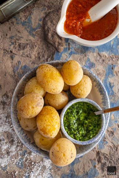 Zdjęcie: Papas arrugadas con mojos Zdjęcie - Papas arrugadas con mojos - Przepisy kulinarne ze zdjęciami