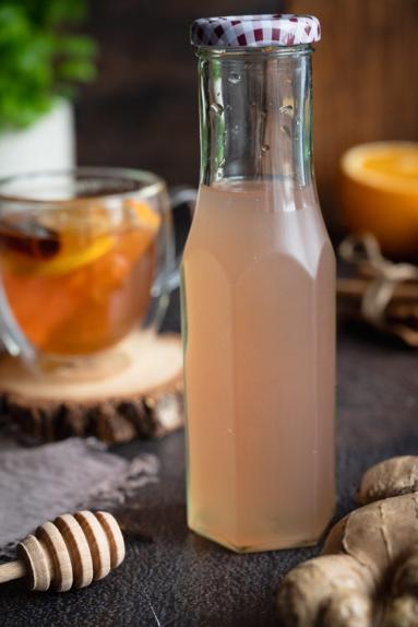 Zdjęcie - Domowy syrop imbirowy - Przepisy kulinarne ze zdjęciami