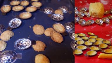 Zdjęcie: Orzeszki kruche z masą orzechową Zdjęcie - Orzeszki kruche z masą orzechową - Przepisy kulinarne ze zdjęciami