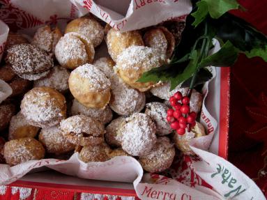 Zdjęcie: Orzeszki kruche z masą orzechową Zdjęcie - Orzeszki kruche z masą orzechową - Przepisy kulinarne ze zdjęciami