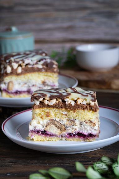 Zdjęcie - Ciasto &bdquo;Słodka pokusa&rdquo; z ryżem preparowanym - Przepisy kulinarne ze zdjęciami