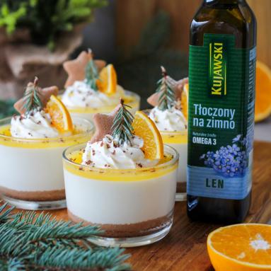 Zdjęcie: Mini serniczki pomarańczowe na zimno Zdjęcie - Mini serniczki pomarańczowe na zimno - Przepisy kulinarne ze zdjęciami