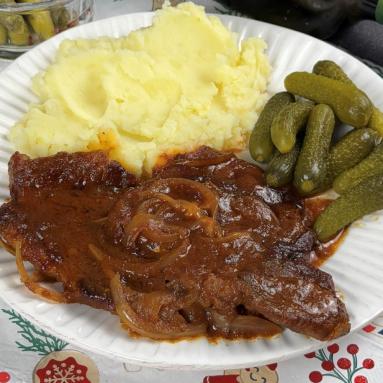 Zdjęcie: Karkówka w powidłach Zdjęcie - Karkówka w powidłach - Przepisy kulinarne ze zdjęciami